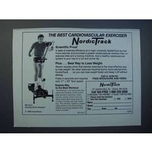 1988 NordicTrack Cardiovascular Exercise Machine Ad - Bill Koch