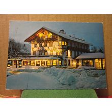 SCHMIED VON KOCHEL HOTEL, Kochel Germany used postcard 1994 pm =