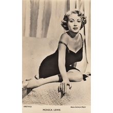Monica Lewis Vintage MGM Greetings Photo Postcard