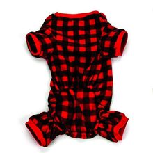 Casual Canine Buffalo Check Pajamas L
