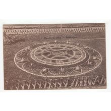 The Floral Clock Bridlington 1967 Postcard
