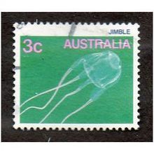 AUS 1984 3c 'MARINE LIFE -JIMBLE' FINE USED (EBID28-911)