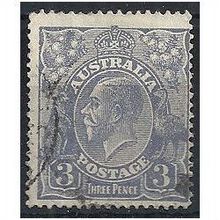 Australia 1928 SG100 3d Dull Ultramarine Fine Used . ..