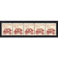 1898A 4c Stagecoach Fine MNH Dry Gum PNC 3/5 QA0411