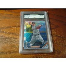 2019 Bowman mega Box, Graded Gem Mint 10, CASEY MIZE, Chrome Mojo