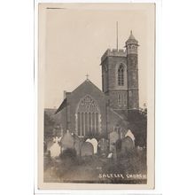 St Saviours Church Saltley Postcard 1929 RP Birmingham