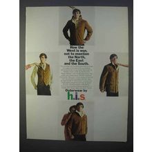 1966 h.i.s. Outerwear Ad - Western Vest; Wagon Master
