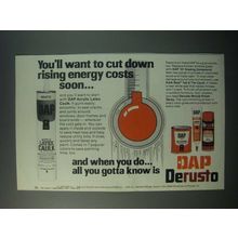 1979 DAP Ad - Acrylic Latex Caulk, '33 Glazing Compound