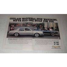 1980 Oldsmobile Cutlass Ad - Watchers, Stop Watching
