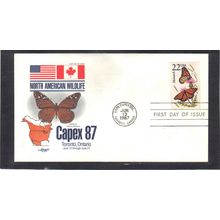 FDC Artmaster 2287 22c Monarch (Cachet-U/A) CV40941