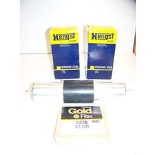 HENGST E202H01 D34 OIL (2), NAPA GOLD 3228 FUEL FILTER BMW 517B 1991 1992 - 2003