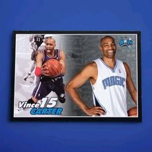 Panini NBA 2009 2010 Sticker #152 Vince Carter Orlando Magic