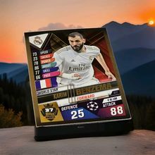 19/20 Karim Benzema Topps Match Attax 2019/20 101 #W37 Real Madrid