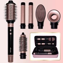 ELLA BELLA® 6 in 1 Professional Hot Air Styler • Powerful Hair Dryer & Straighte