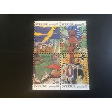 ICOLLECTZONE Sweden 1883-1886 VF used block
