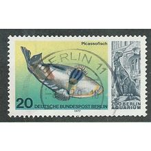 BERLIN - 1977 20pf 'REOPENING OF BERLIN AQUARIUM ' FINE USED (EBID42-359)