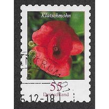 GER 2005 55c (S/A) 'FLOWERS DEFINITIVES-ROSE' FINE USED (EBID57-066b)