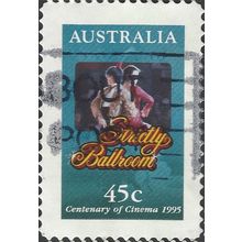 AUSTRALIA, Cinema, Picnic at Strictly Ballroom, aqua 1995, 45c, #5