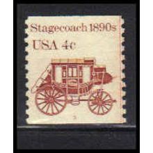 Used 1898A 4c Stagecoach Fine CNS 3 PA5492
