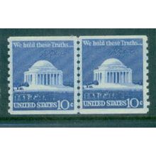 1520 10c Jefferson Memorial Almost Very Fine MNH CLP B0769