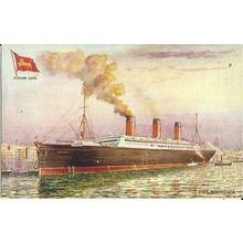 Cunard RMS BERENGARIA Tuck Oilette Postcard (3443)