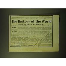 1902 Dodd, Mead & Company Ad - The history of the world