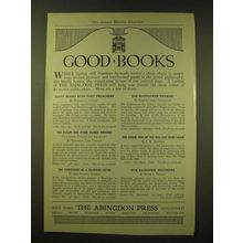 1918 The Abingdon Press Ad - Good books