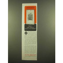 1965 Allen-Bradley Series K Control Ad - Make Sense