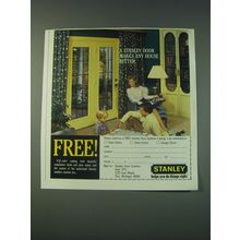 1988 Stanley Door Ad - Makes any house better