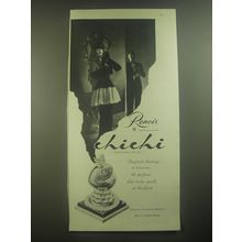1945 Renoir Chichi Perfume Advertisement - Fragrant challenge to romance