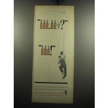 1957 National Bohemian Beer Ad - When you're headin' for home