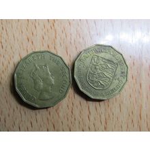Jersey 1964 Elizabeth ll 1/4th of a Shilling Coin