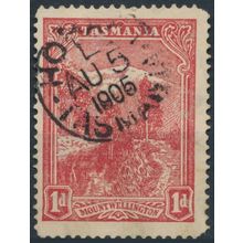 Definitive: 1d P12½ - Tasmania 1903 - FH - SG 240d