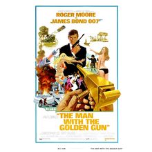 The Man with the Golden Gun4 Poster Canvas Movie Film Print A0 A1 A2 A3 A4 A5 A6