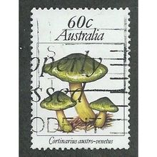 AUS 1981 60c 'AUSTRALIAN FUNGI' FINE USED (EBID34-137)
