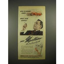 1944 Marlboro Cigarette Ad - Make them Keener