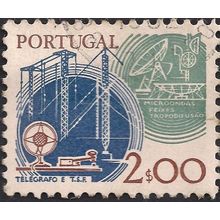 PORTUGAL, Telegraph, blue 1980, 2.00 Esc