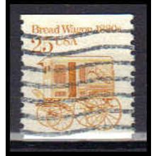 Used 2136 25c Bread Wagon Fine W0998
