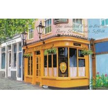 The Nutshell Pub Greene King Suffolk Bury St Edmunds Postcard