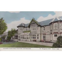 Southbourne Slavanka House Belle Vue Road Bouremouth Dorset Postcard