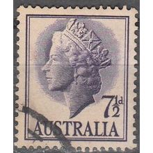 Australia 1957 Michel A280 O Cote (2005) 0.20 € Reine Elisabeth II Cachet rond