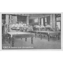 YMCA Military Soldiers Club War Melbourne Australia Old Postcard