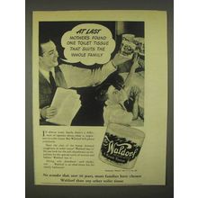 1944 Scott Tissue Waldorf Toilet Paper Ad - At Last