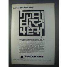 1966 Freuhauf Automatic Systems Division Ad - One Way