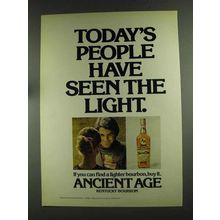 1972 Ancient Age Bourbon Ad - Today's People