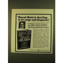 1979 Random House Ad - Broca's Brain by Carl Sagan