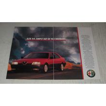 1989 Alfa Romeo 164 Sports Saloon Ad - Alfa 16.4. Simply out of the ordinary
