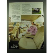 1989 Jaguar Vanden Plas Ad - Part of English Life as Afternoon Tea