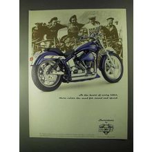2000 Vance Hines Shortshots Pipes Ad - At The Heart Of