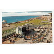 West Lawn from De La Warr Pavilion Bexhill-on-Sea East Sussex Postcard 4502c